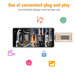 Richwell 3 合 1 64G Type-C + 8 針 + USB 3.0 金屬推拉式隨身碟，具 OTG 功能