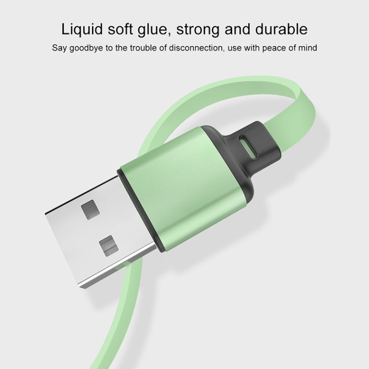 3.5A 液態矽膠 3合1 USB轉 USB-C / Type-C + 8Pin + Micro USB 可伸縮數據同步充電線