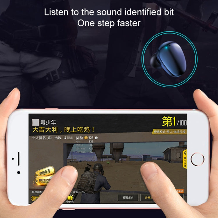 X7 TWS V5.0 雙耳無線立體聲藍牙耳機，附充電盒與數字顯示