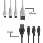 WK WDC-072 1米2.1A輸出全速系列USB轉8針數據同步充電線，8針