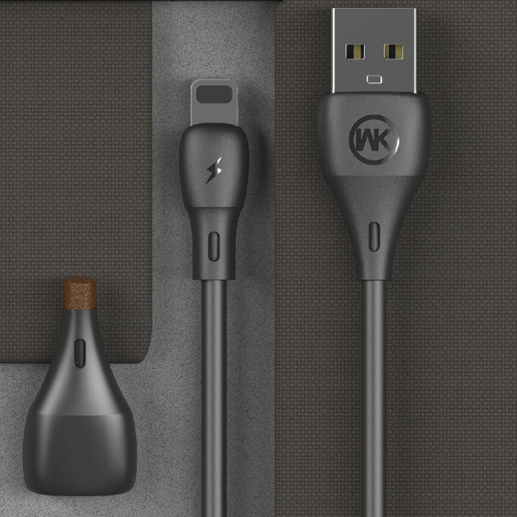 WK WDC-072 1米2.1A輸出全速系列USB轉8針數據同步充電線，8針
