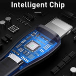 Mcdodo CA-6362 飛魚系列8針轉USB LED線，長度：1.8m