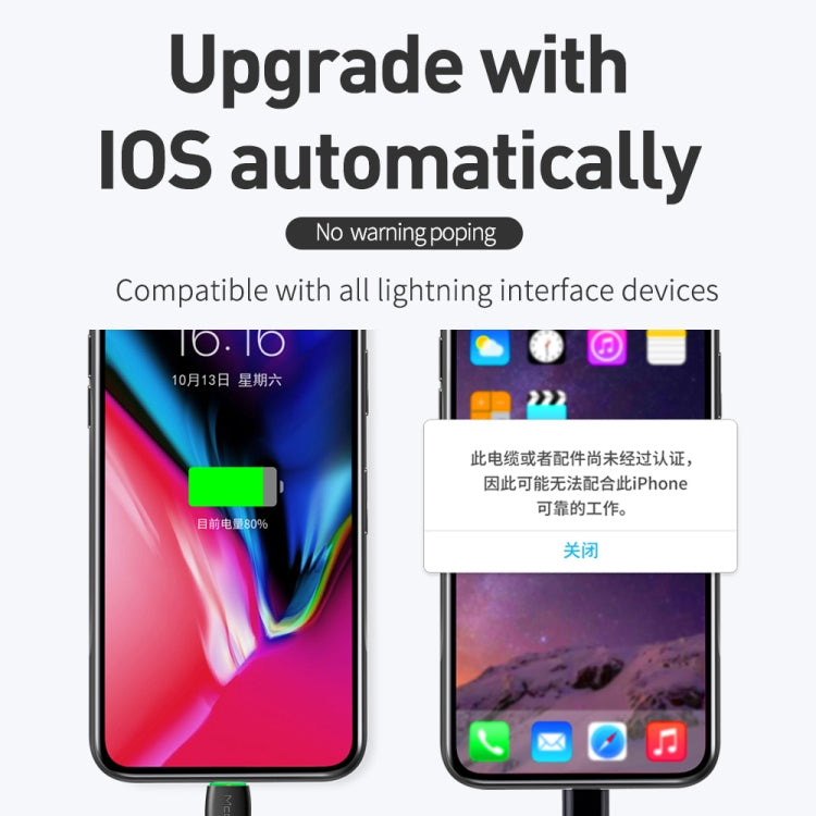 Mcdodo CA-6362 飛魚系列8針轉USB LED線，長度：1.8m