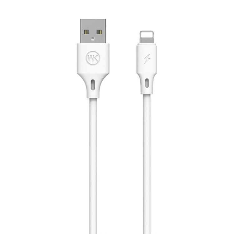 WK WDC-092 3m 2.4A最大輸出全速Pro系列USB轉8針數據同步充電線，3m 8針