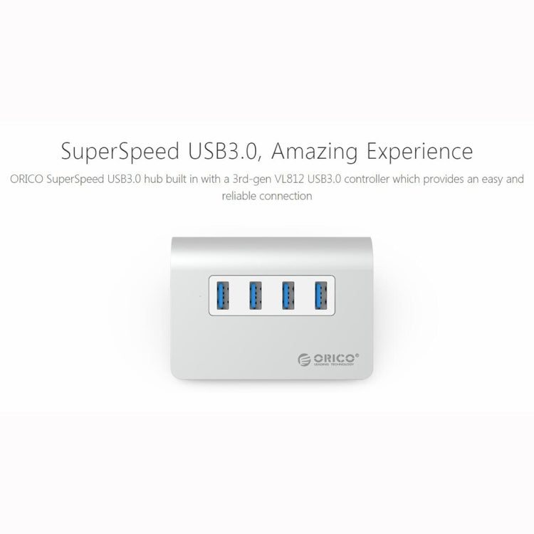 ORICO M3H4-V1 鋁合金4埠USB 3.0集線器，M3H4-V1