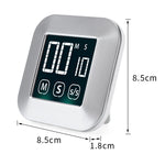 TS-83觸控計時器鬧鐘廚房食品液晶大屏倒計時電子提醒，TS-83