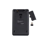 MC-56AG 2 合 1 2.4G USB 數字無線鍵盤與帶 LCD 顯示器計算器