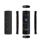 MX3-M 空中滑鼠無線 2.4G 遙控鍵盤，帶麥克風，適用於 Android TV Box / 迷你 PC，帶麥克風的空中滑鼠