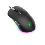 iMICE X6 有線滑鼠 6 鍵彩色 RGB 遊戲滑鼠，X6