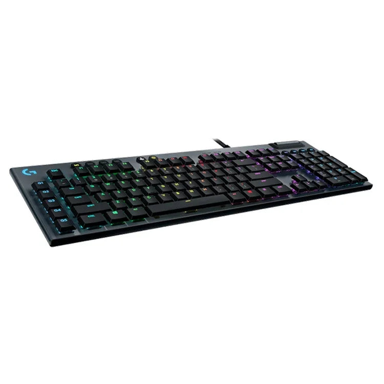 羅技 G813 RGB 機械有線遊戲鍵盤（GL-線性軸），長度：1.8m，G813