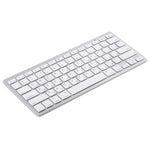 WB-8022 超薄無線藍牙鍵盤，適用於 iPad、三星、華為、小米、平板電腦或智慧型手機，俄語鍵，俄語鍵