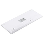 WB-8022 超薄無線藍牙鍵盤，適用於 iPad、三星、華為、小米、平板電腦或智慧型手機，俄語鍵，俄語鍵