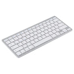 WB-8022 超薄無線藍牙鍵盤，適用於 iPad、三星、華為、小米、平板電腦或智慧型手機，法語鍵，法語鍵