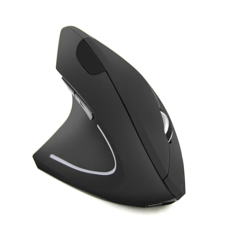 CM0093 可充電版 2.4GHz 三鍵無線光學垂直滑鼠，左手專用，解析度：1000DPI / 1200DPI / 1600DPI，可充電版