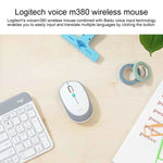 羅技 Voice M380 4鍵智慧語音輸入無線滑鼠，M380