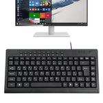 KB-301A 多媒體筆記型電腦迷你有線鍵盤，阿拉伯語版，阿拉伯語版