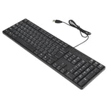 MC-689 防水 USB 有線鍵盤，阿拉伯語版本，MC-689