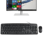 KB-8377 USB 有線鍵盤滑鼠組，KB-8377