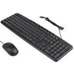 KB-8377 USB 有線鍵盤滑鼠組，KB-8377