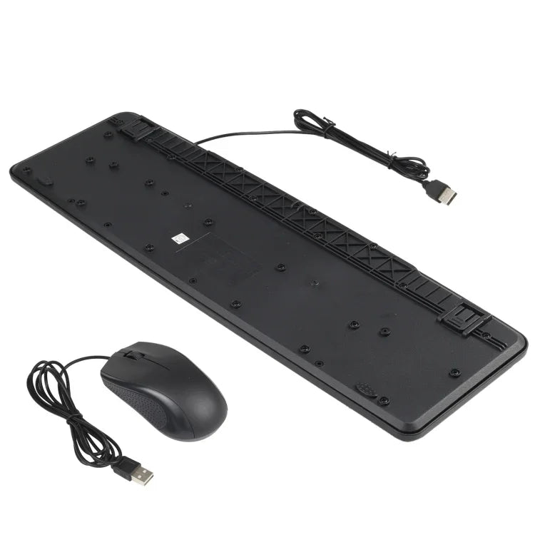 KB-8377 USB 有線鍵盤滑鼠組，KB-8377