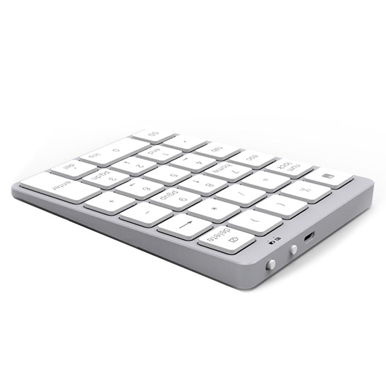 N960 超薄通用鋁合金可充電無線藍牙數字鍵盤，N960