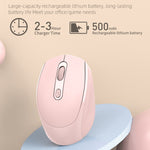 M107 4-buttons 1600 DPI 2.4GHz Wireless Rechargeable Mouse, 2.4GHz Rechargeable