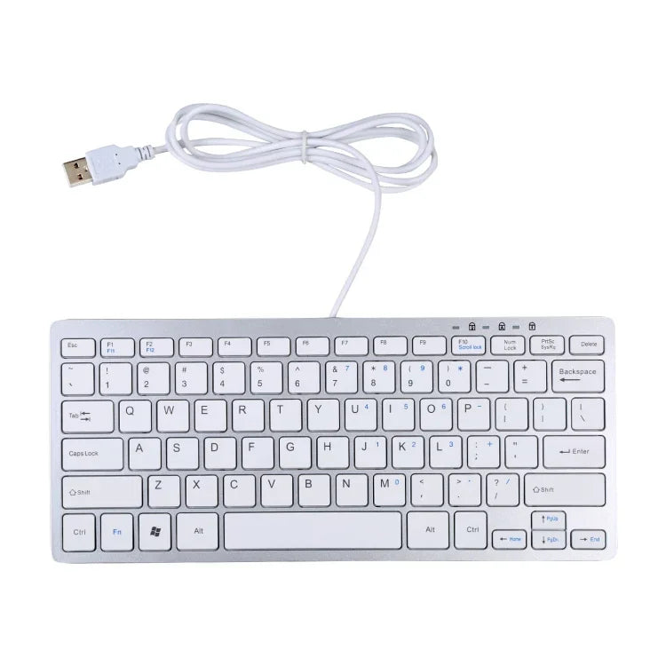 450 78 鍵超薄 USB 有線鍵盤
