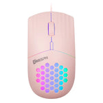 MKESPN SXS-838 USB Interface RGB Hollow Wired Mouse, USB