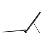 適用 Microsoft Surface Pro 8 平板的彩色背光藍牙鍵盤皮套，附筆槽，適用 Microsoft Surface Pro 8