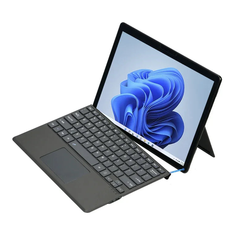 適用於 Microsoft Surface Pro 8 / Pro X 平板藍牙鍵盤皮套，帶筆槽，適用於 Microsoft Surface Pro 8 / Pro X
