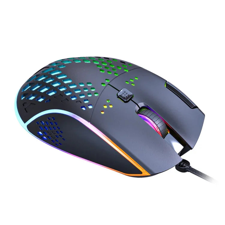 iMICE T97 遊戲滑鼠 RGB LED 燈 USB 7 鍵 7200 DPI 有線遊戲滑鼠