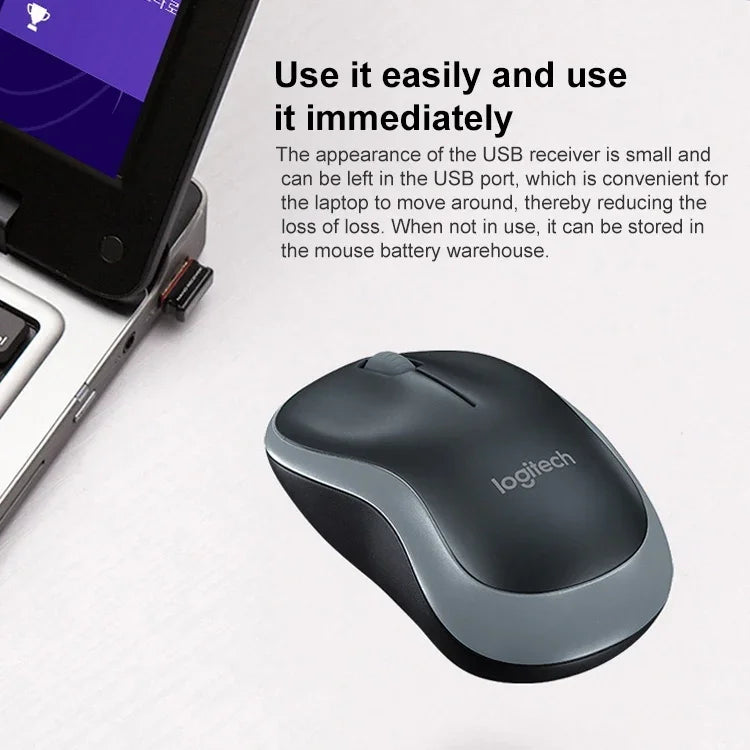 Logitech B175 3鍵1000DPI 2.4GHz無線光學滑鼠