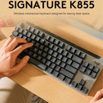 羅技 K855 無線藍牙雙模靜音機械鍵盤