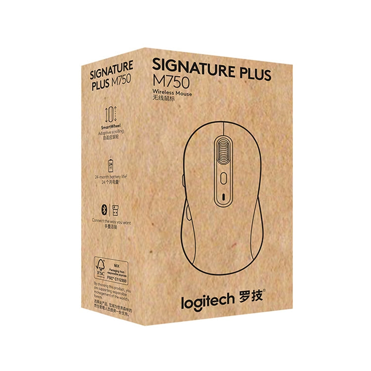 Logitech M750 2000DPI 2.4GHz無線藍牙雙模式滑鼠，M750