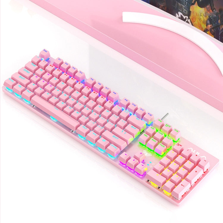 AULA S2022 USB 有線機械鍵盤