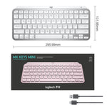 羅技 MX Keys Mini 無線藍牙超薄智能背光鍵盤