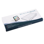 BK-3001 藍牙無線 78 鍵超薄鍵盤，適用於 Windows / iPad / iPhone