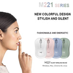 羅技 M221 時尚靜音無線滑鼠