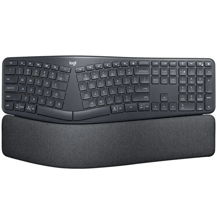 羅技 ERGO K860 2.4G 無線鍵盤藍牙雙模人體工學分離式鍵盤