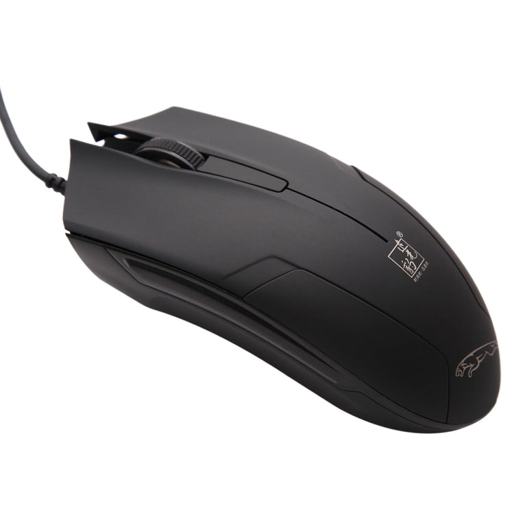 Chasing Leopard 119 USB 通用有線光學遊戲滑鼠，長度：1.45m，119 黑色，119 噴射黑，119 白色