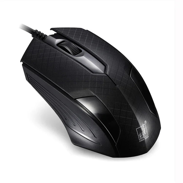 Chasing Leopard 129 USB 通用有線光學遊戲滑鼠，帶配重，長度：1.3m，129