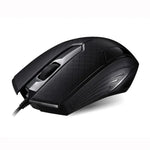 Chasing Leopard 129 USB 通用有線光學遊戲滑鼠，帶配重，長度：1.3m，129
