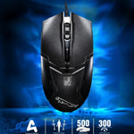 Chasing Leopard 179 USB 1600DPI 三速可調有線光學遊戲滑鼠，長度：1.3m，179