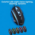 Chasing Leopard 199 USB 1600DPI 三速可調 LED 背光有線光學遊戲滑鼠，長度：1.3m，199 黑色，199