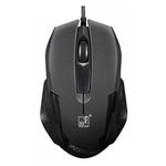 Chasing Leopard 512G USB 磨砂有線光學遊戲滑鼠，長度：1.3m，512G