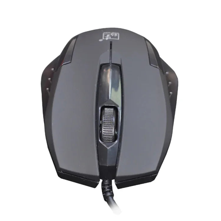 Chasing Leopard 512G USB 磨砂有線光學遊戲滑鼠，長度：1.3m，512G