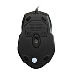 Chasing Leopard 512G USB 磨砂有線光學遊戲滑鼠，長度：1.3m，512G