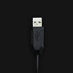 Chasing Leopard 512G USB 磨砂有線光學遊戲滑鼠，長度：1.3m，512G