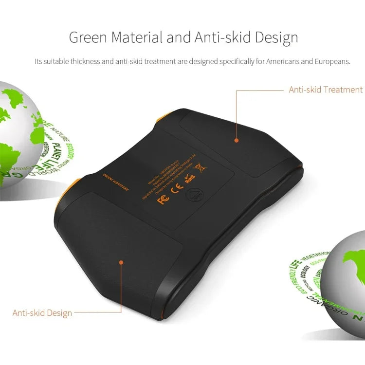 VIBOTON i8 Plus 升級版 2.4GHz QWERTY 迷你無線鍵盤，帶觸控板，適用於 TV Box、Mi Box、電腦、平板、筆記型電腦及投影機（黑色），無線鍵盤
