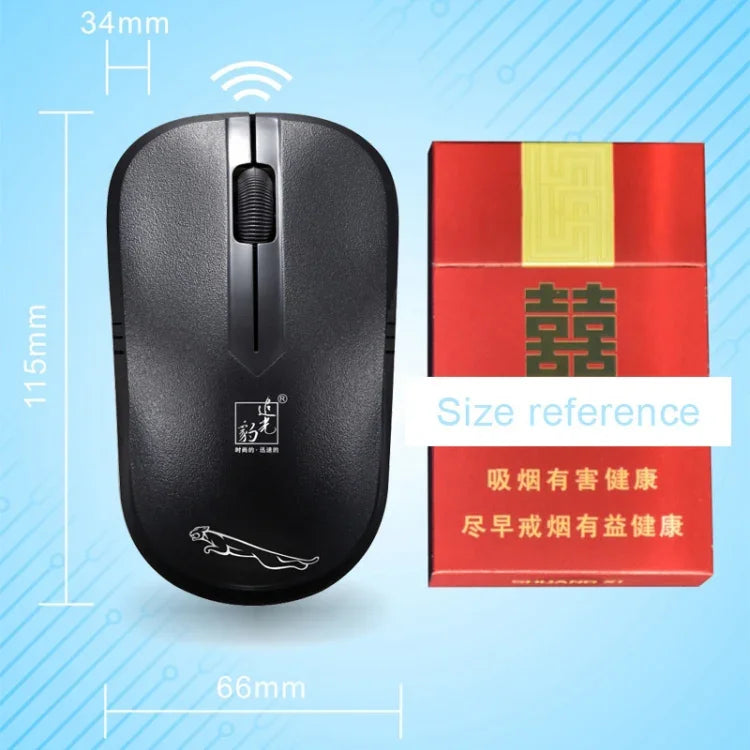 ZGB 101B 2.4GHz 1600 DPI 專業商用無線光學滑鼠，靜音無聲點擊，迷你無噪音滑鼠，適用筆記型電腦、PC，無線距離：30米